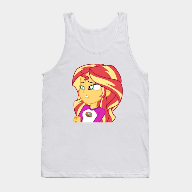 Legend of Everfree Sunset Shimmer 2 Tank Top by CloudyGlow